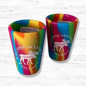 { Silipint } - Copper Mountain Colorado Silishot Silicone Shot Cups